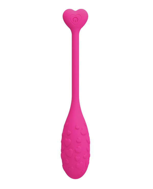 Pretty Love Fisherman Vibrating Egg - Hot Pink - Image 2