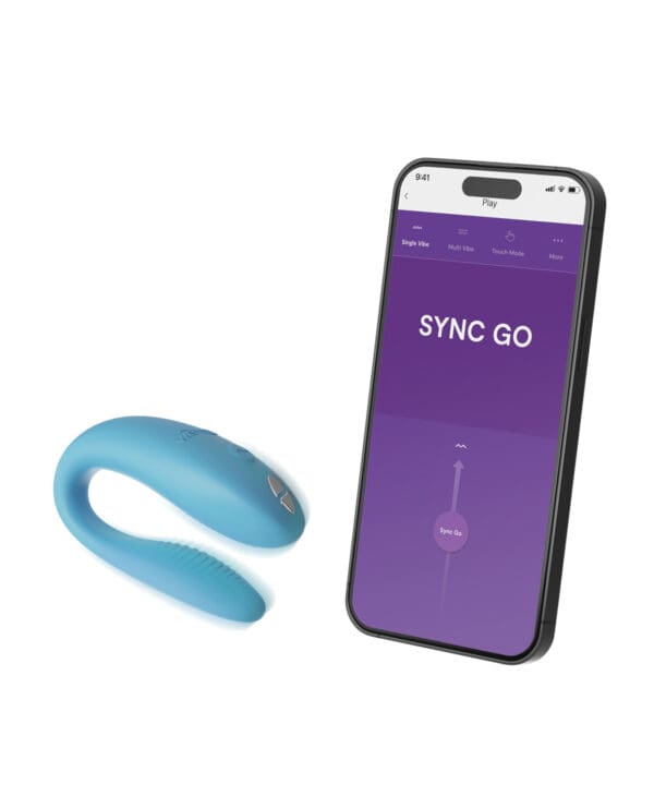 We-Vibe Sync Go - Turquoise - Image 4