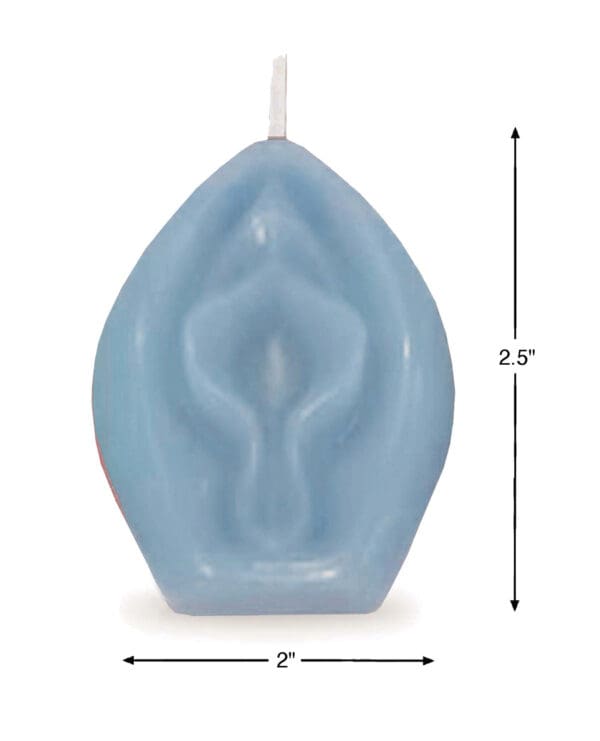 Eden's Vagina Candle - Blue - Vanilla - Image 3