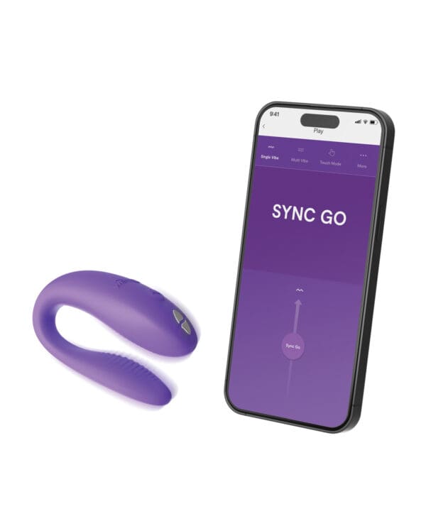 We-Vibe Sync Go - Light Purple - Image 4