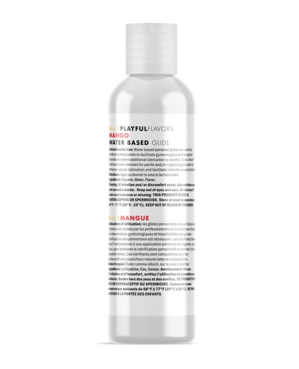 Swiss Navy 4 in 1 Playful Flavors Mango - 1 oz - Image 2