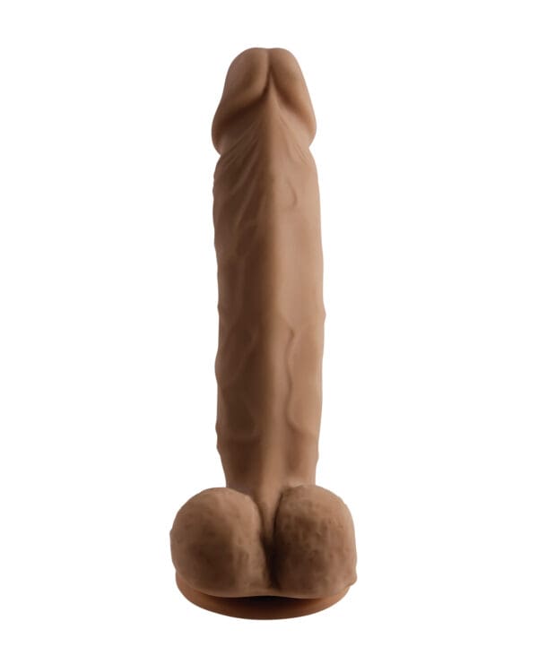 Selopa 6.5" Natural Feel Dildo - Dark - Image 3