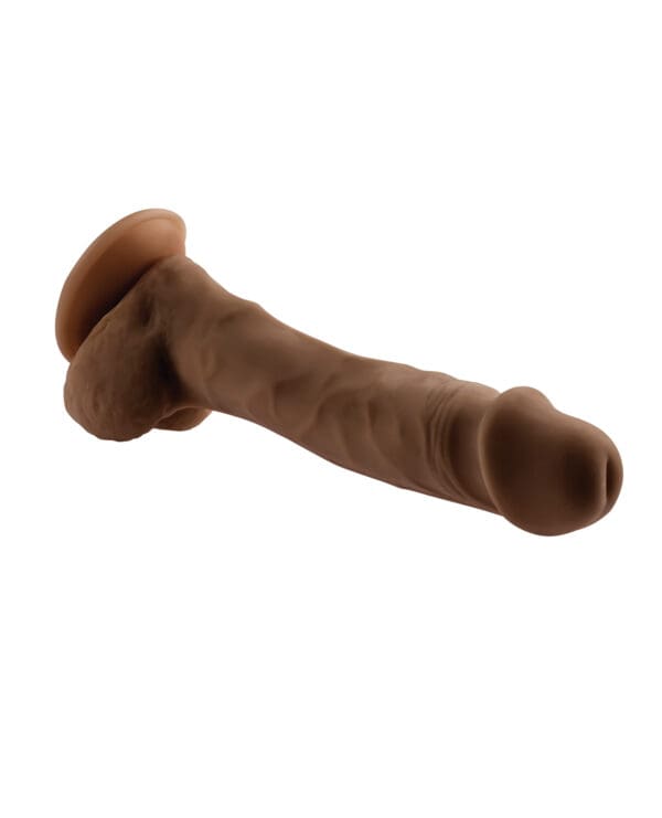 Selopa 6.5" Natural Feel Dildo - Dark - Image 4