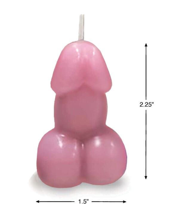 Eden's Penis Candle - Rose - Vanilla - Image 3