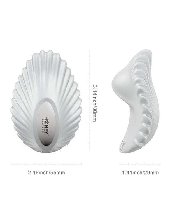 Pearl App-Controlled Magnetic Panty Vibrator - White - Image 4