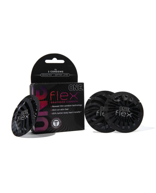One Flex Ultra-Thin Condoms - Pack of 3 - Image 2