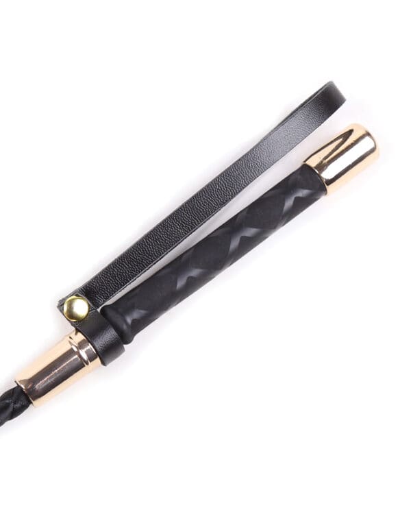 Plesur 18" Riding Crop - Black - Image 3