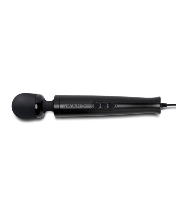 Le Wand Die Cast Plug-In Massager - Black - Image 2