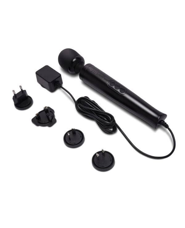 Le Wand Die Cast Plug-In Massager - Black - Image 3
