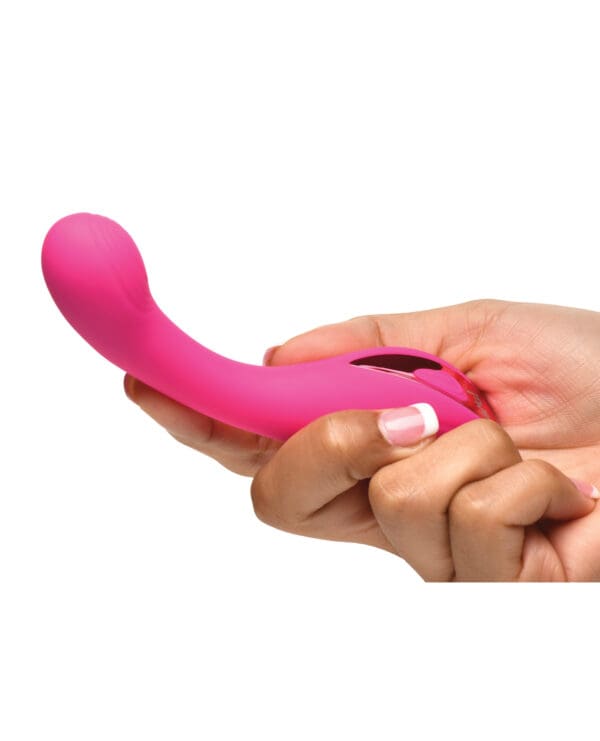 Bang! G-Spot Silicone Vibrator - Pink - Image 5