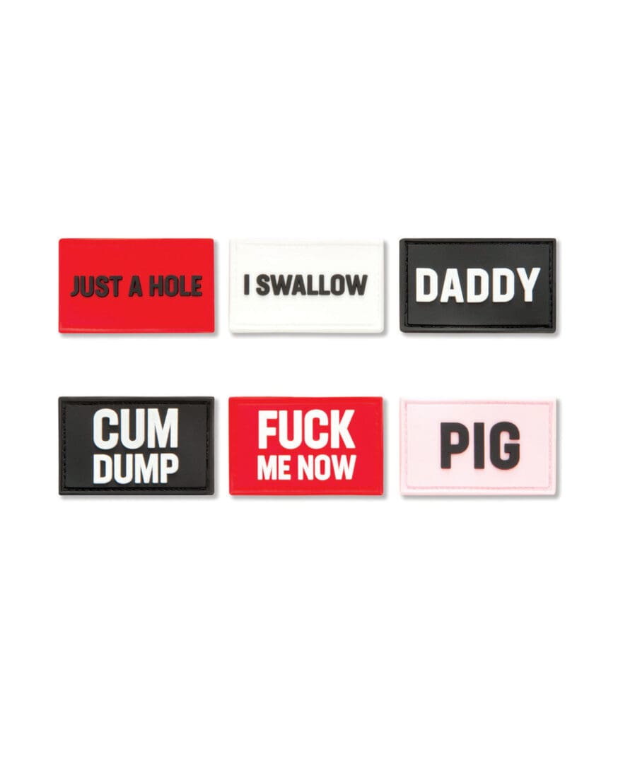 Prowler RED Switch Jock Patches Pack #1 - Pack of 6