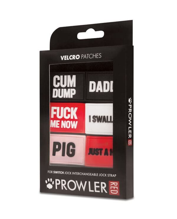Prowler RED Switch Jock Patches Pack #1 - Pack of 6 - Image 2
