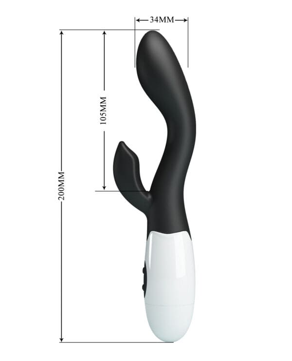 Pretty Love Brighty Vibrator - Black - Image 5