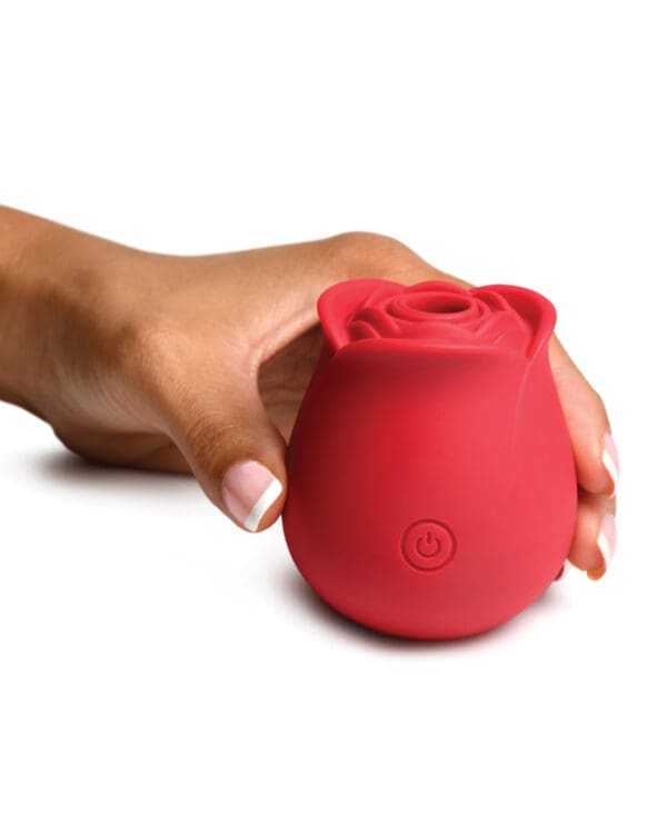 Bloomgasm The Perfect Rose Clitoral Stimulator - Red - Image 4