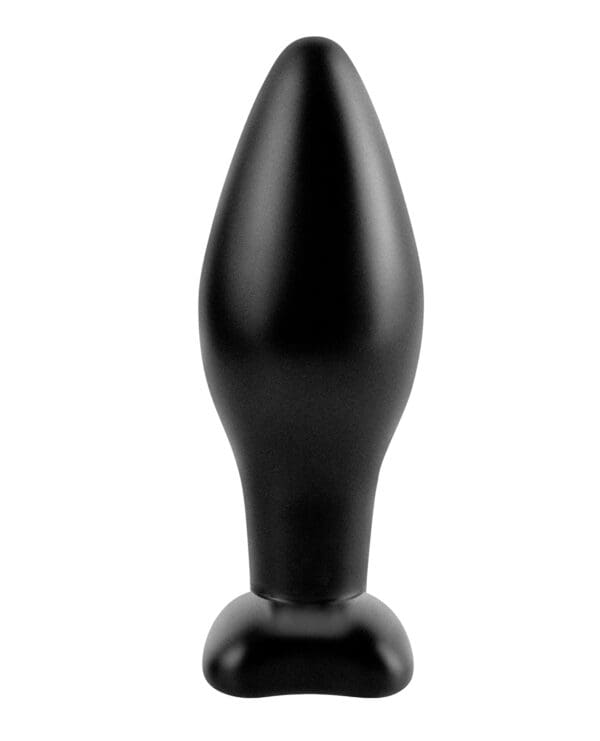 Anal Fantasy Collection Medium Silicone Plug - Black - Image 3