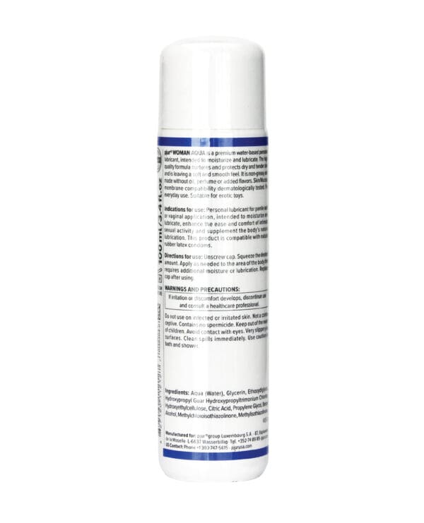 Pjur Woman Aqua Water Based Personal Lubricant - 100 ml Bottle - Image 2