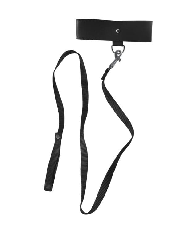 Sex & Mischief Leash & Collar - Black - Image 2