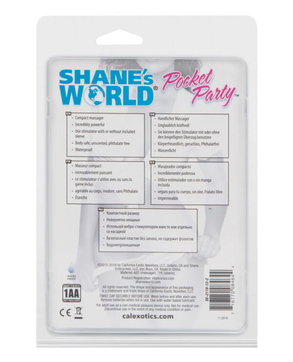 Shane's World Pocket Party - Blue - Image 2