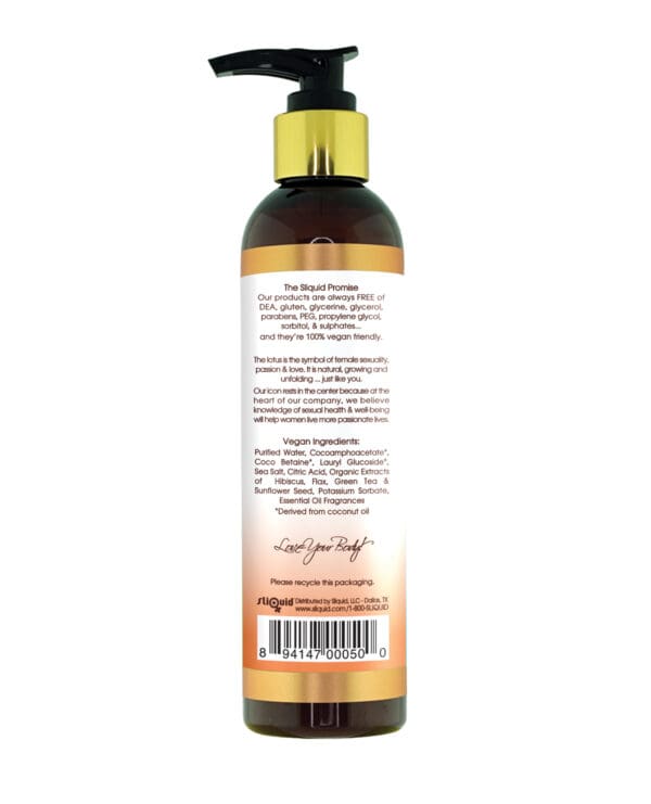 Sliquid Splash Feminine Wash - 8.5 oz Mango Passion - Image 2