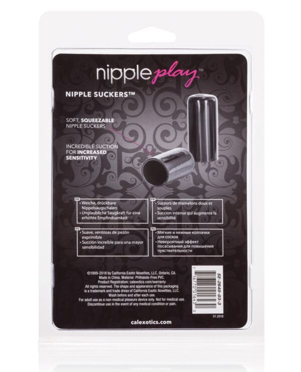 Nipple Play Nipple Suckers - Black - Image 2