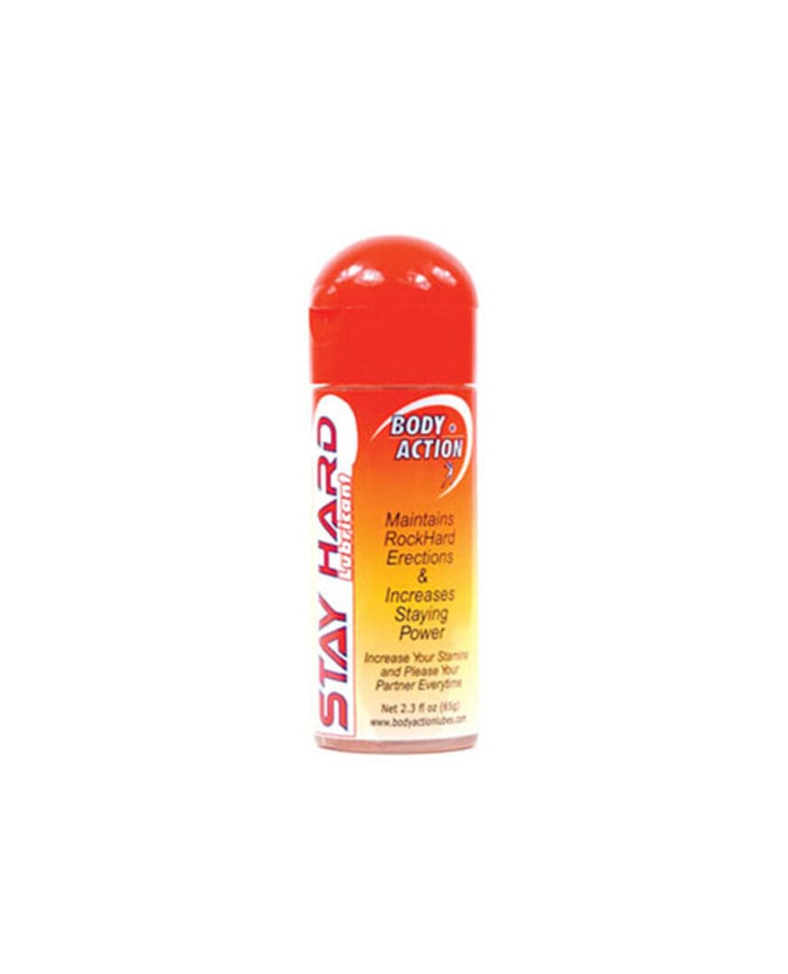 Body Action Stayhard Lubricant - 2.3 oz