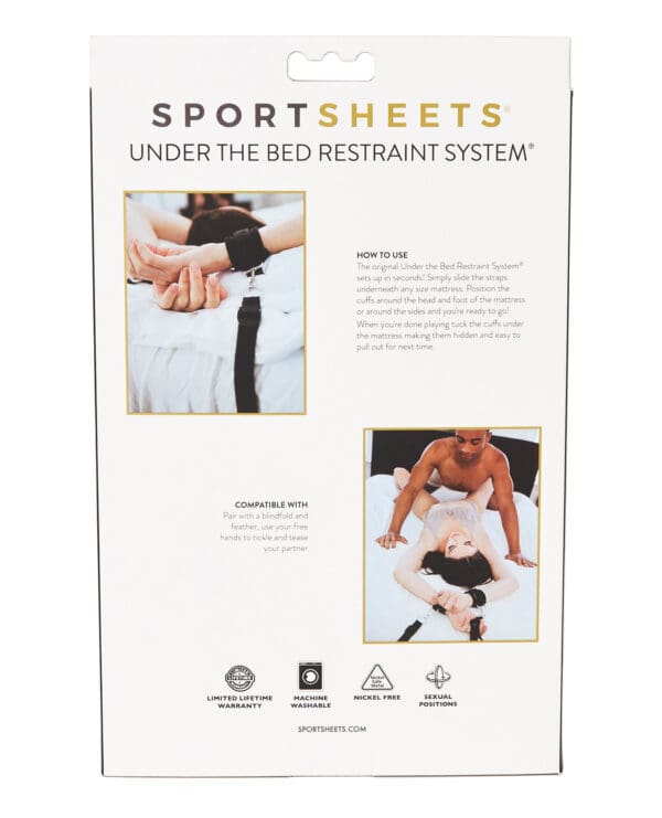 Sportsheets Under The Bed Restraint System - Image 3