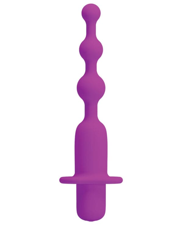 Pretty Love Hermosa Anal Beads Vibrator - 12 Function Fuchsia - Image 2