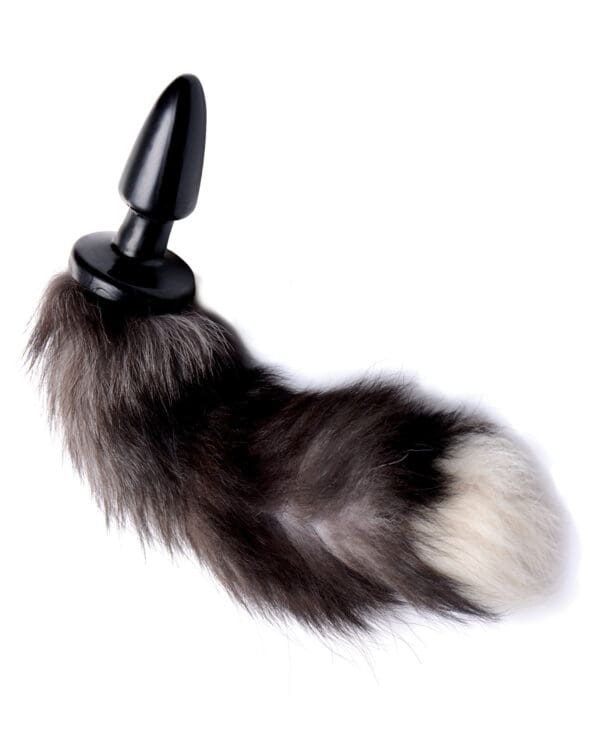 Tailz Grey Fox Tail Anal Plug - Image 2