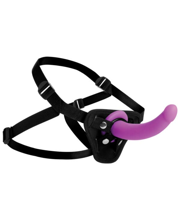Strap U Navigator Silicone G Spot Dildo w/Harness - Image 2