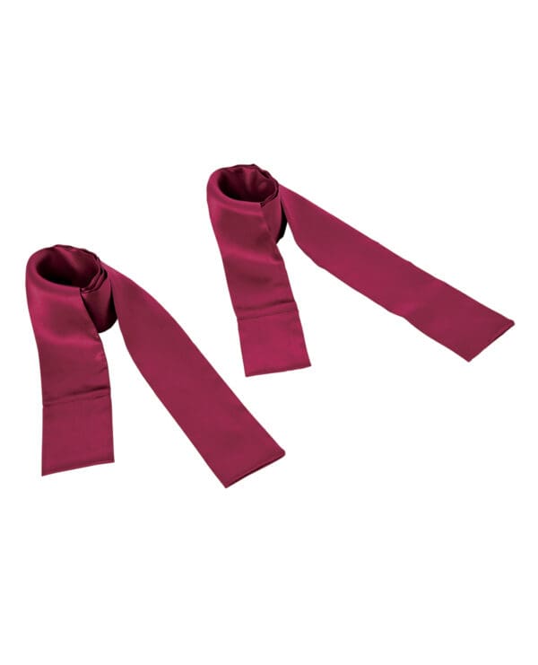 Sex & Mischief Enchanted Sash Restraints - Burgundy - Image 2