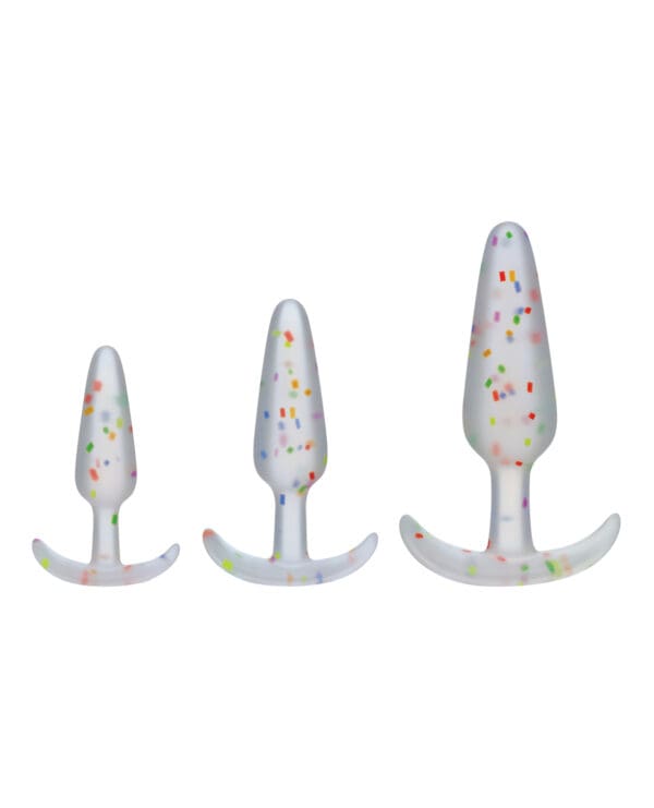 Mood Pride Anal Trainer Set - Multi Colored Set of 3 - Image 2