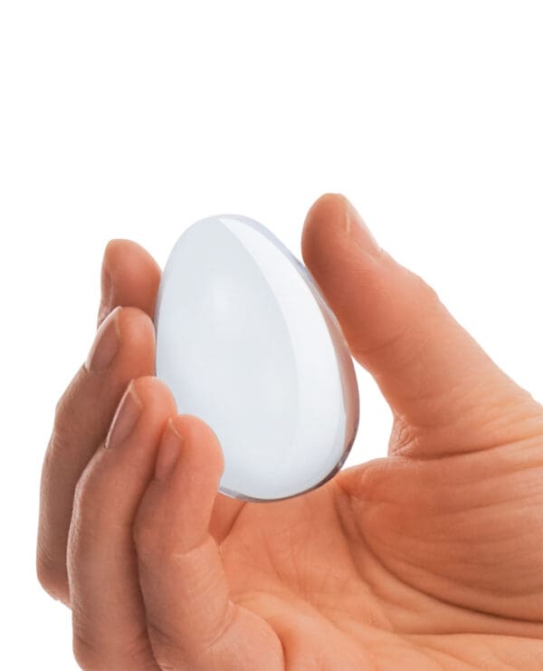 Glas 2 pc Glass Yoni Eggs Set - Clear - Image 4