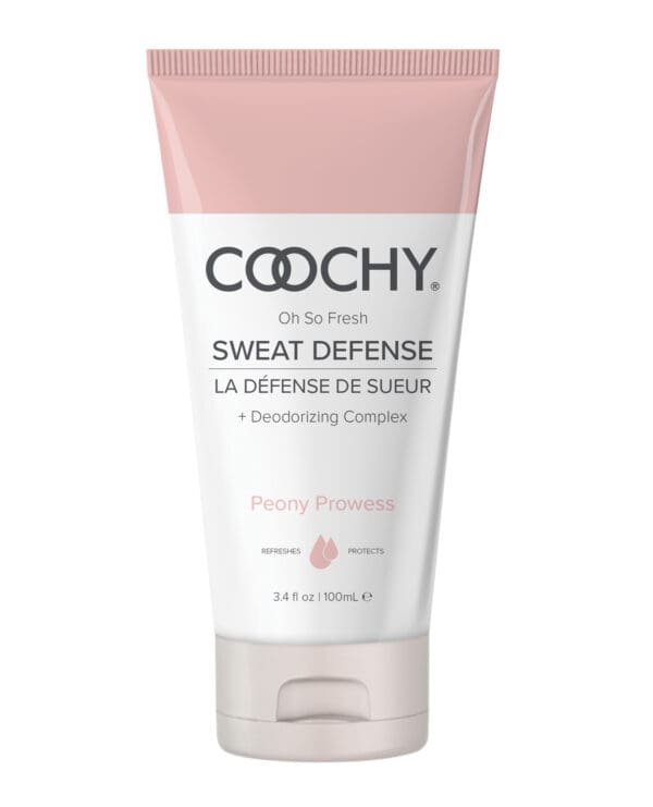 COOCHY Sweat Defense Protection Lotion - 3.4 oz Peony Prowess