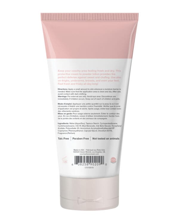 COOCHY Sweat Defense Protection Lotion - 3.4 oz Peony Prowess - Image 2