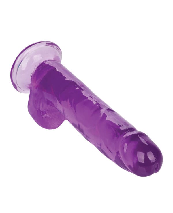 Size Queen 8" Dildo - Purple - Image 4