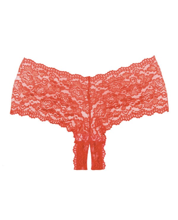 Adore Candy Apple Panty Red O/S - Image 3