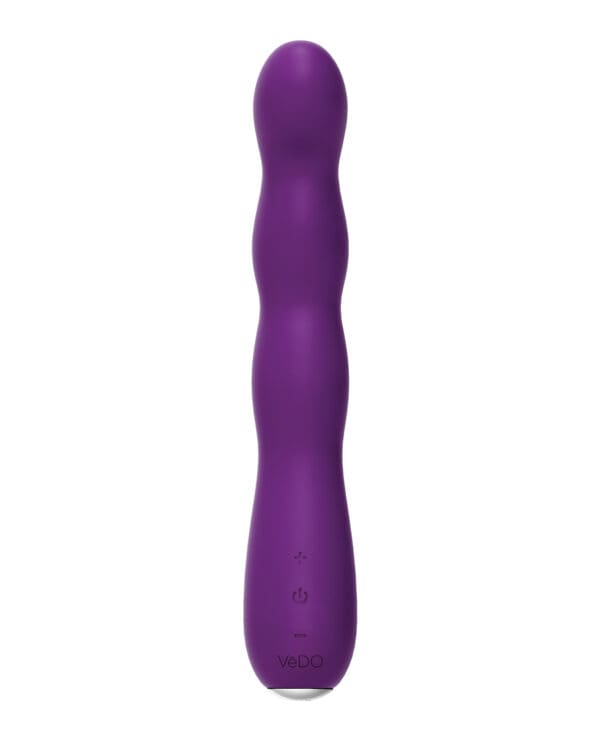VeDO Quiver Plus Rechargeable Vibe - Deep Purple - Image 3