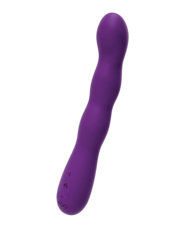 VeDO Quiver Plus Rechargeable Vibe - Deep Purple - Image 4