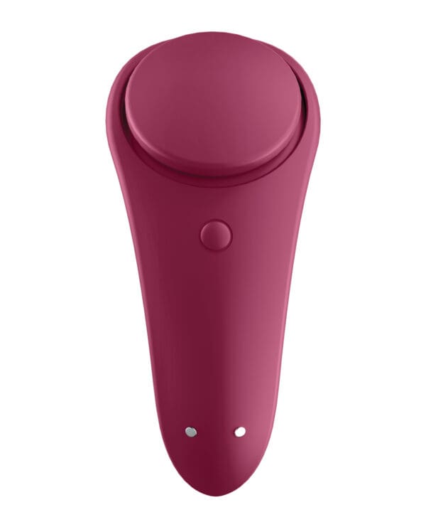 Satisfyer Sexy Secret Panty Vibrator - Red Wine - Image 3
