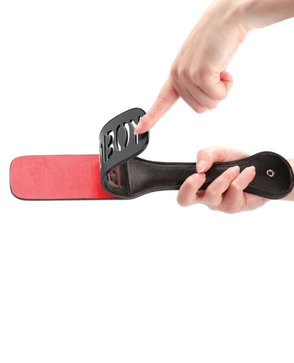 Shots Ouch Bad Boy Paddle - Black - Image 3