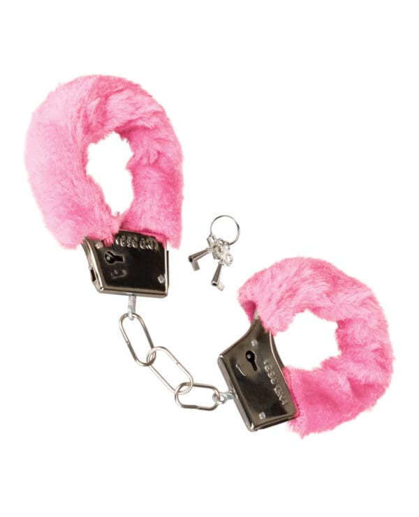 Playful Furry Cuffs - Pink - Image 3
