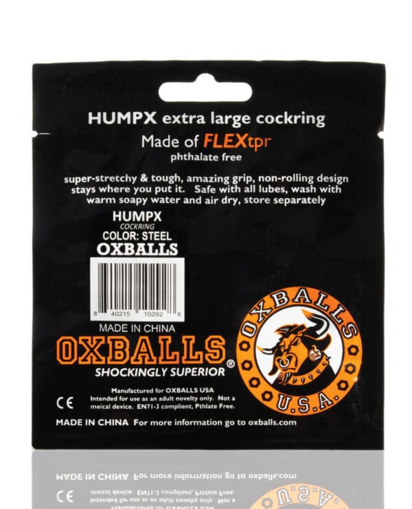 Oxballs HUMPX Cockring - Steel - Image 4