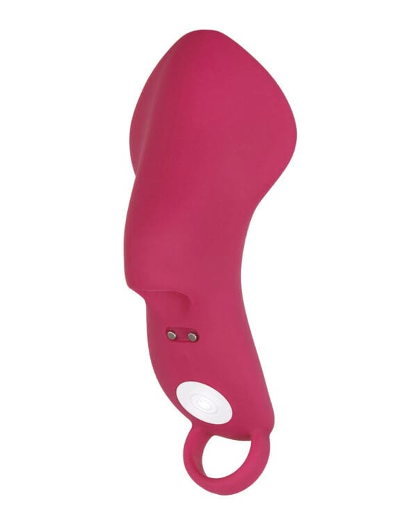 Evolved Frisky Finger Rechargeable Bullet - Burgundy - Image 3