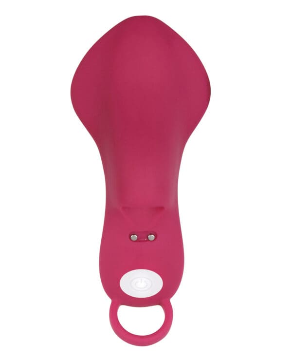 Evolved Frisky Finger Rechargeable Bullet - Burgundy - Image 4