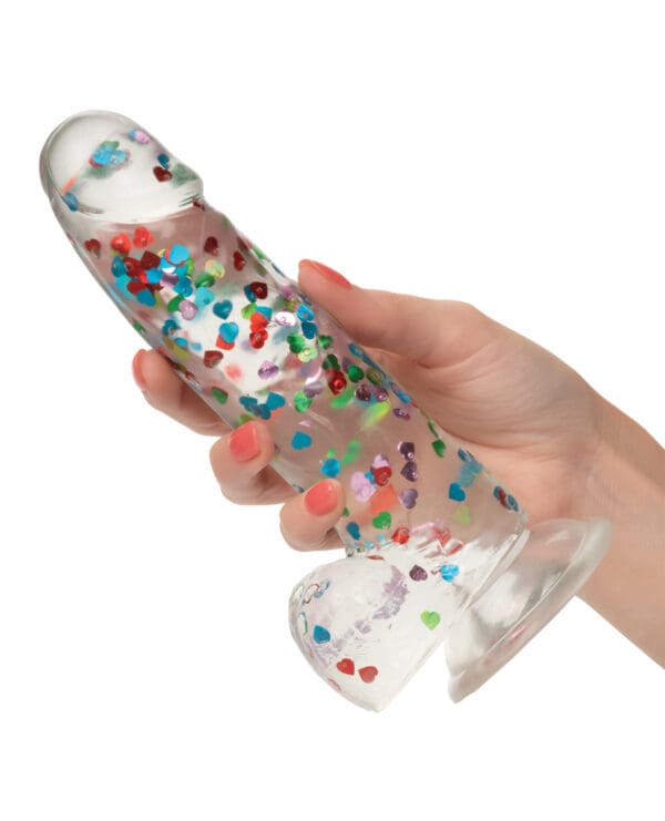Naughty Bits I Love Dick Heart Filled Dong - Multicolor - Image 4