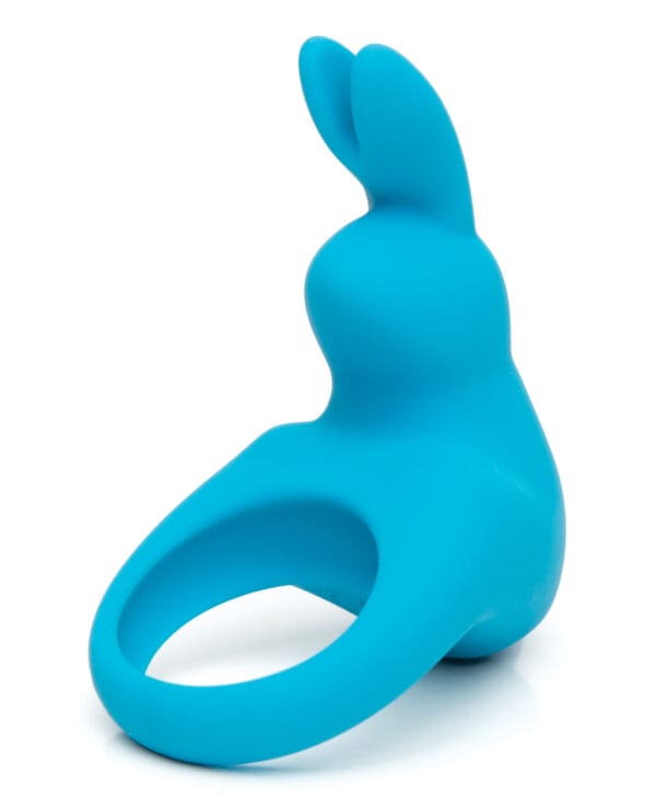 Happy Rabbit Rechargeable Cock Ring - Blue - Image 2