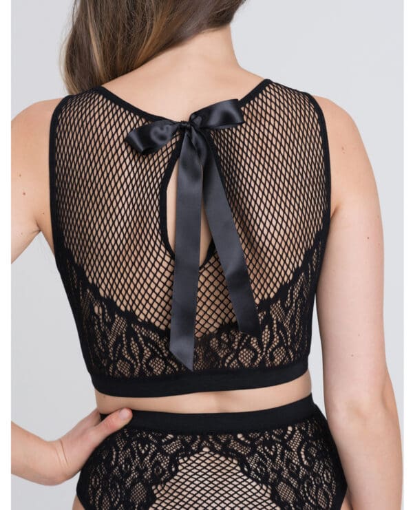 Fifty Shades of Grey Captivate Lacy Bra Set Black O/S - Image 3