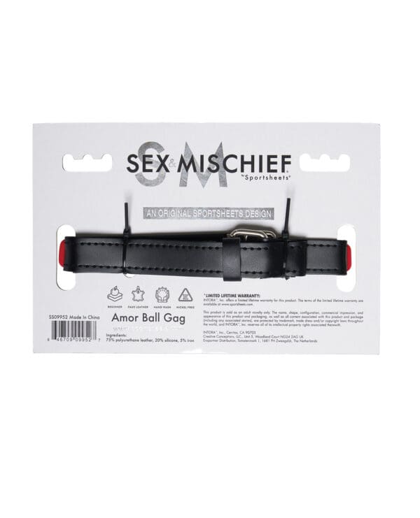 Sex & Mischief Amor Ball Gag - Image 2