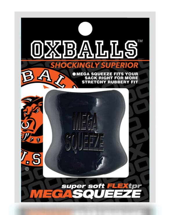 Oxballs  Mega Squeeze Ergofit Ballstretcher - Black - Image 3