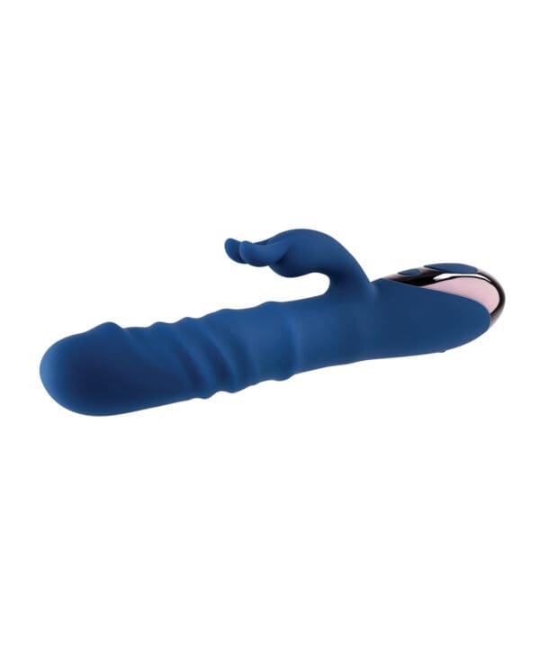 Evolved The Ringer Rechargeable Thrusting Rabbit - Blue - Image 5